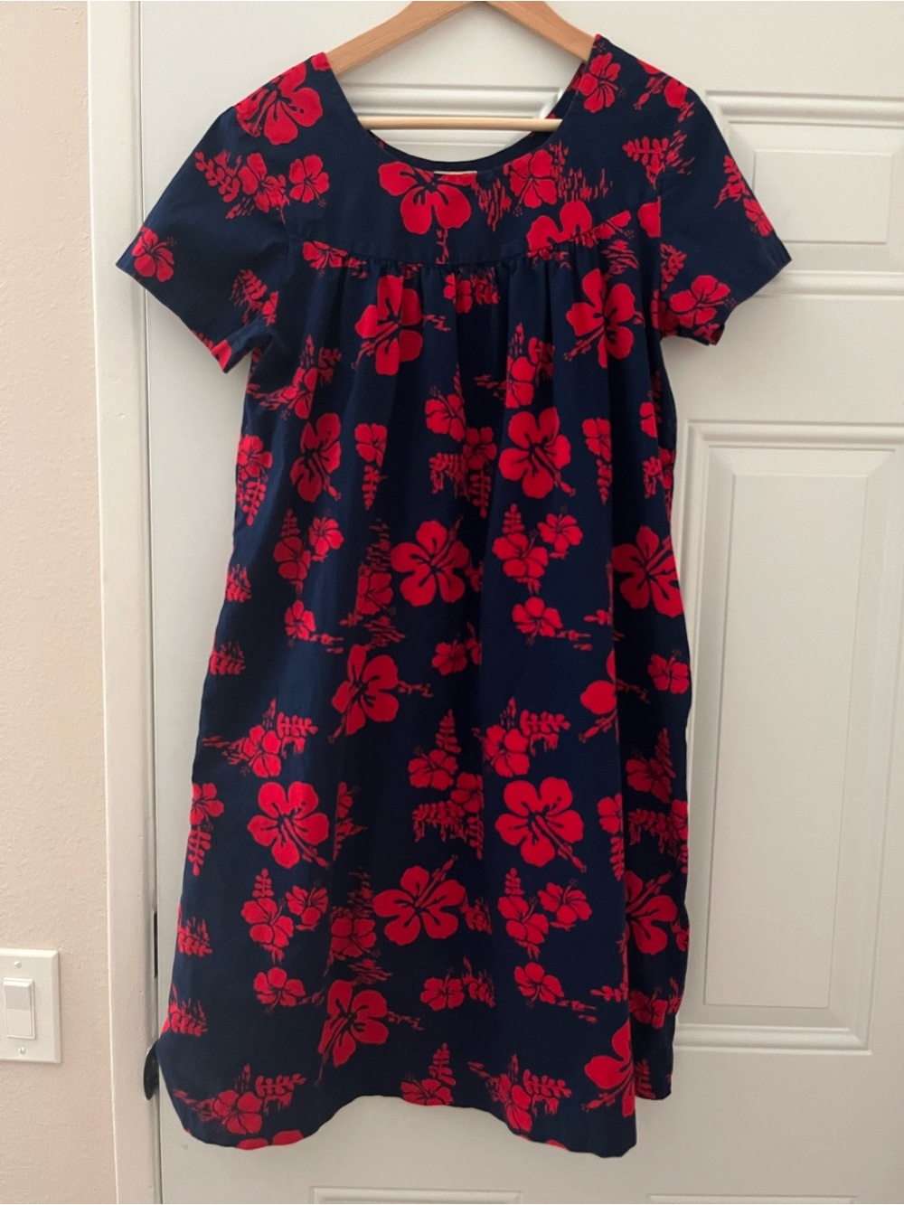 Vintage Hawaiian Floral Dress